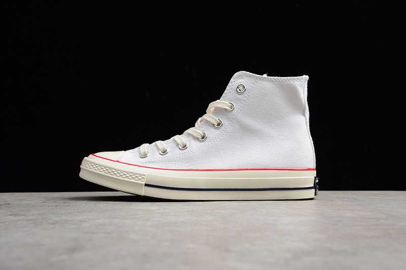 Converse Converse CHUCK TAYLOR HIGH ALL STAR 70S WHITE/GARNET/EGRET · 162053C, photo 1