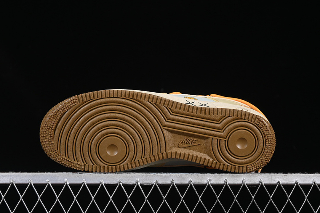 Nike [KS6896-111]-[AIR FORCE 1 07 LOW GARFIELD GREY/BEIGE/YELLOW]-[WOMAN:36-39]-[MAN:40-45] - Image 15