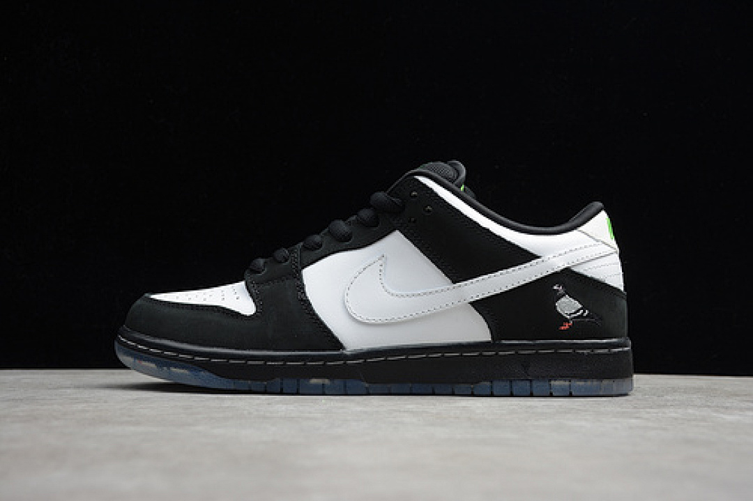 Unbranded [BV1310-013]-[SB DUNK LOW PANDA PIGEON BLACK/GREEN GUSTO-WHITE]-[UNISEX:35-45], photo 1