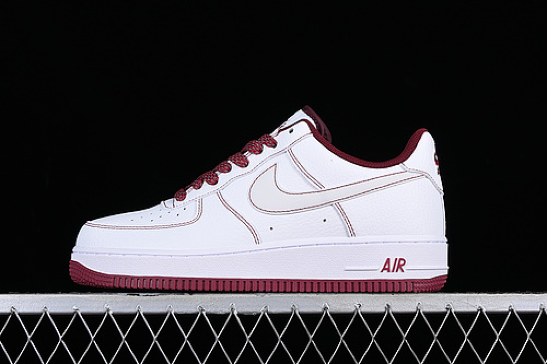 Nike [MM3603-027]-[AIR FORCE 1 LOW WHITE/RED]-[WOMAN:36-39]-[MAN:40-45], photo 1