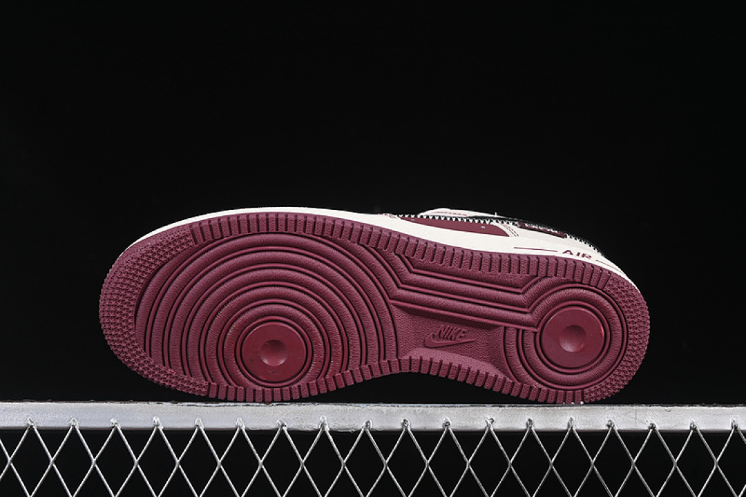 Nike [KK1988-046]-[AIR FORCE 1 07 LOW BLACK/RED/WHITE]-[WOMAN:36-39]-[MAN:40-45] - Image 15