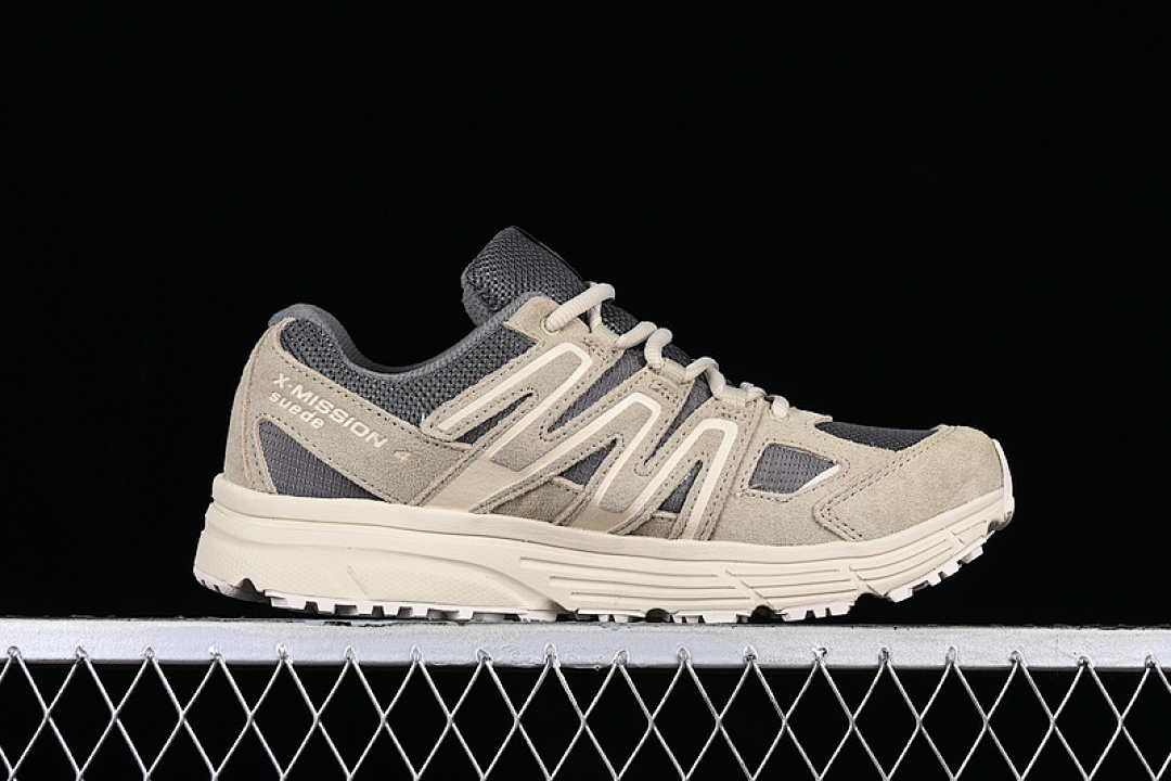 On Running [471378-26]-[X MISSION 4 SUEDE OUTDOOR OFF ROADING KHAKI/DARK GRAY]-[WOMAN:36-39]-[MAN:40-45] - Image 15