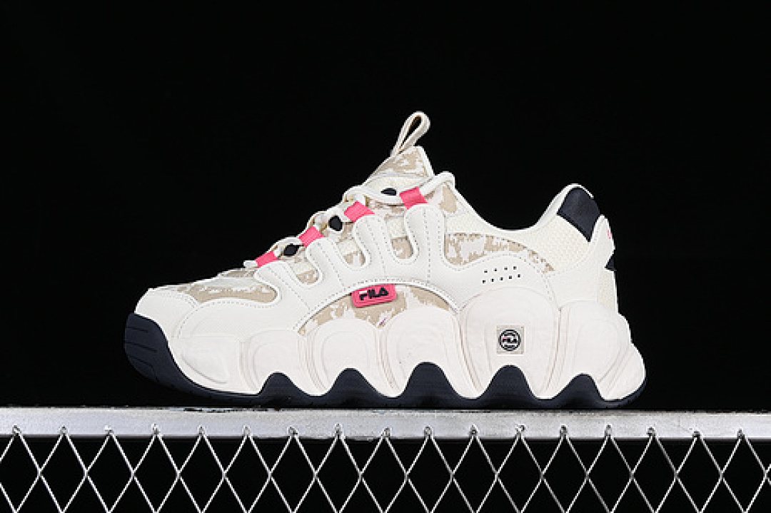 Fila [F12W342113FGT]-[FILA WHITE/BLACK/GREY/PINK]-[WOMAN:35-40], photo 1
