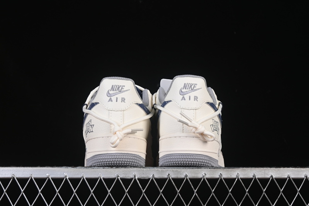 Nike [DM6868-064]-[AIR FORCE 1 07 LOW LV WHITE/GREY/BLUE]-[WOMAN:36-39]-[MAN:40-45] - Image 14