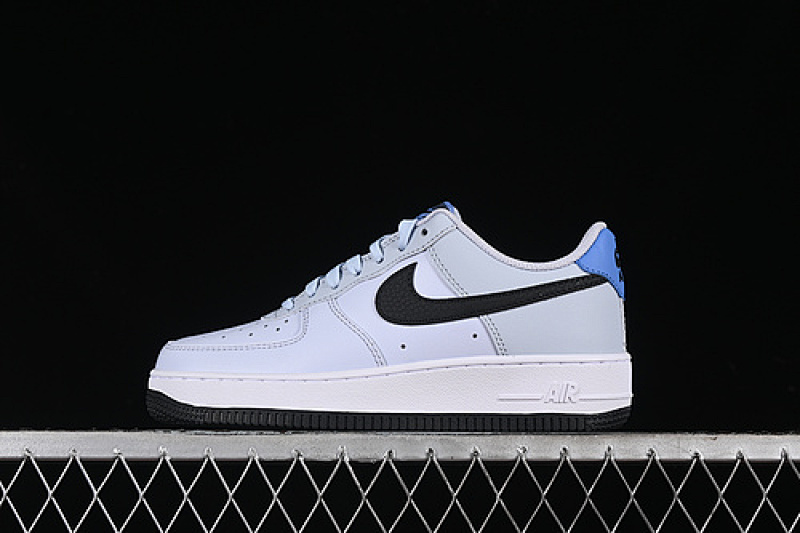 Nike Nike AIR FORCE 1 07 LOW BLACK/BLUE · FV5948-003, photo 1