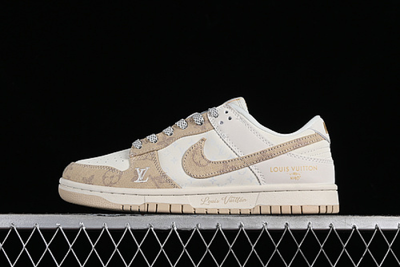 Nike DUNK LOW SB L*V WHITE/GREY/KHAKI · XP3802-337, photo 1