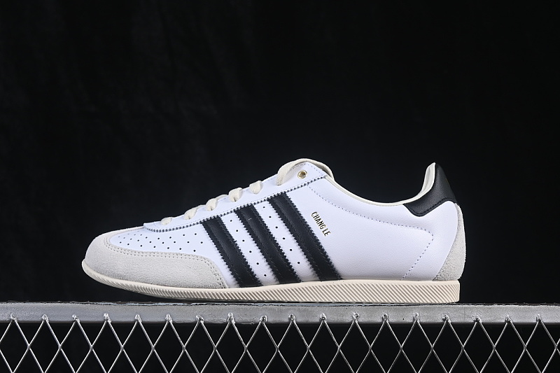 CHANGLE CLOVER DEXUN CASUAL BOARD SHOES WHITE/BLACK · KJ3959, photo 1