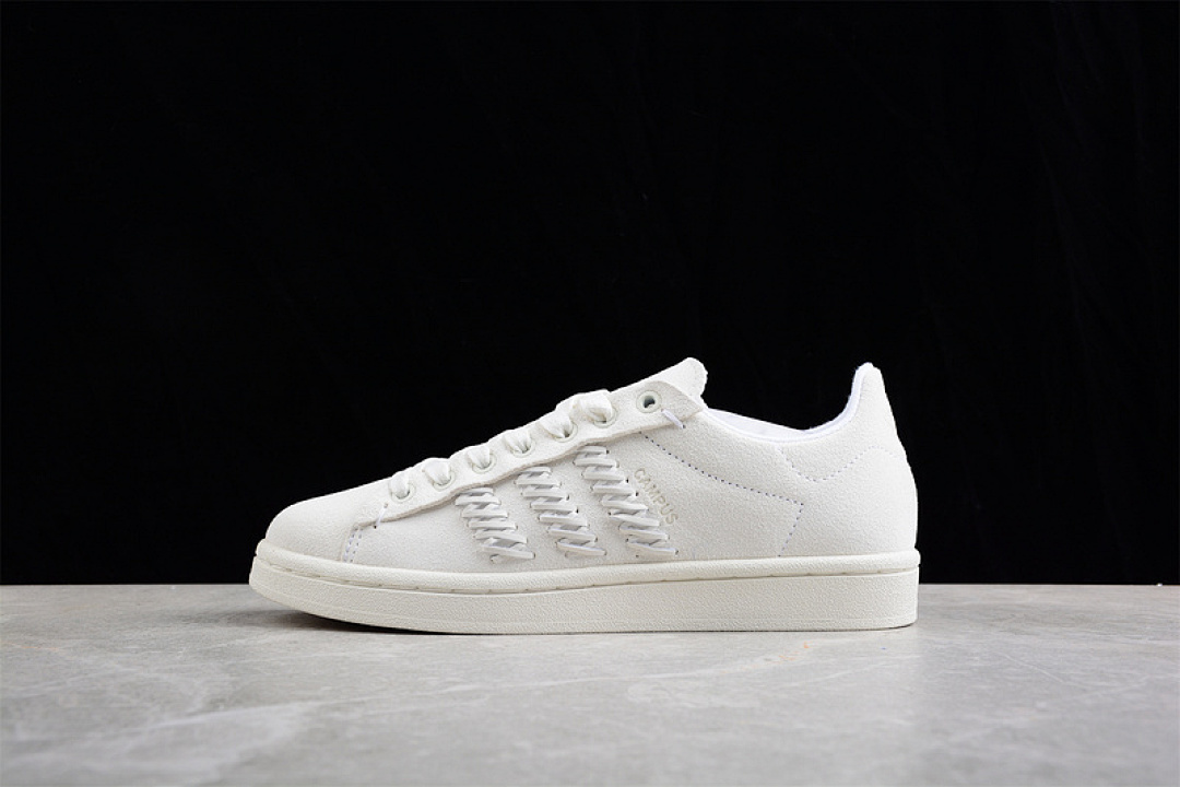 Unbranded [HQ7013]-[HUMANRACE SAMBA CAMPUS SHOES CLOUD WHITE/CLOUD WHITE/BEIGE]-[WOMAN:36-39]-[MAN:40-45], photo 1
