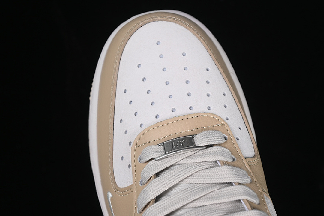 Nike [DM6688-048]-[AIR FORCE 1 07 LOW WHITE/BEIGE]-[WOMAN:36-39]-[MAN:40-45] - Image 10