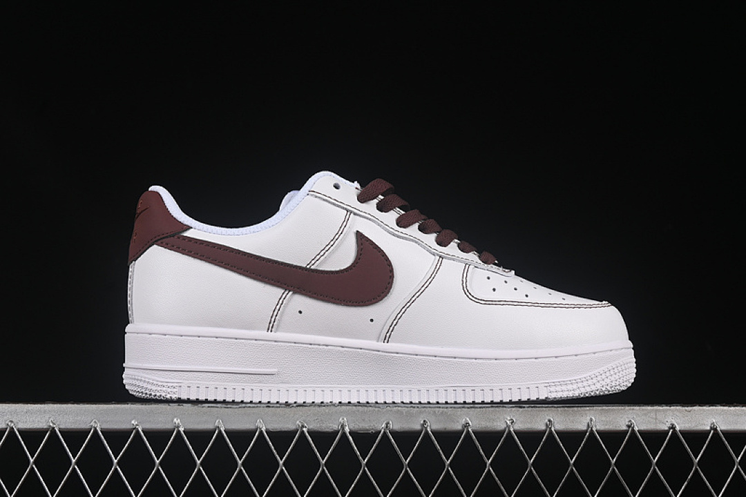 Nike [CW2288-027]-[AIR FORCE 1 07 LOW JUST WHITE/BROWN]-[WOMAN:36-39]-[MAN:40-45] - Image 16