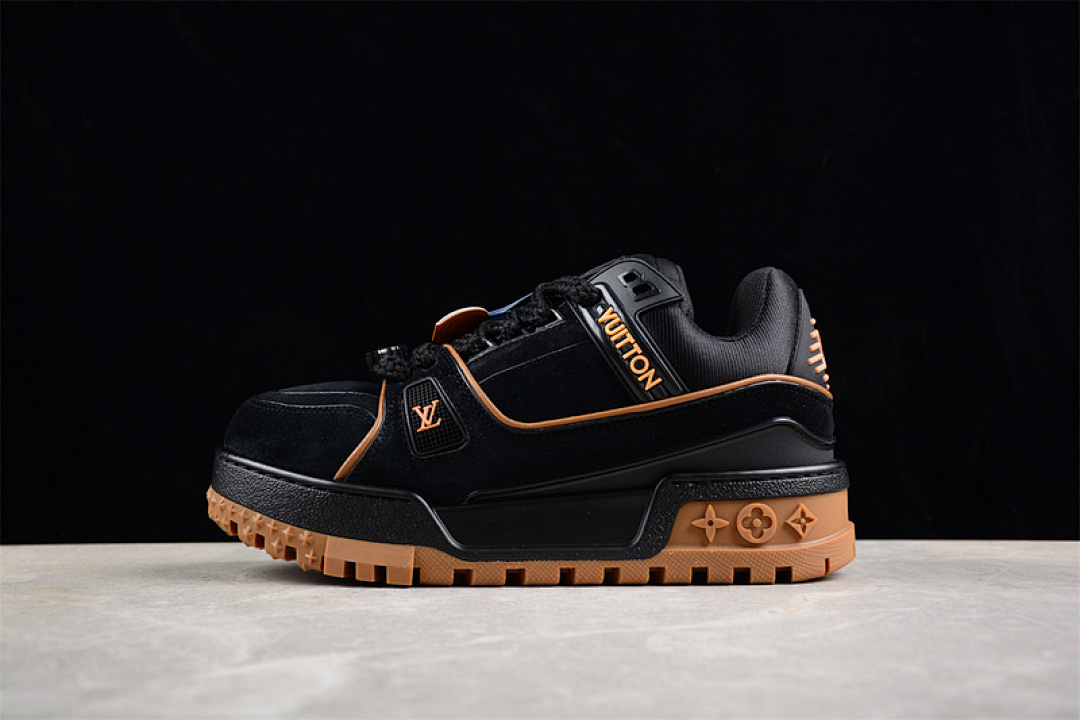 Louis Vuitton [L*V TRAINER MAXI BLACK/BROWN]-[WOMAN:35-39]-[MAN:40-45] - Image 14