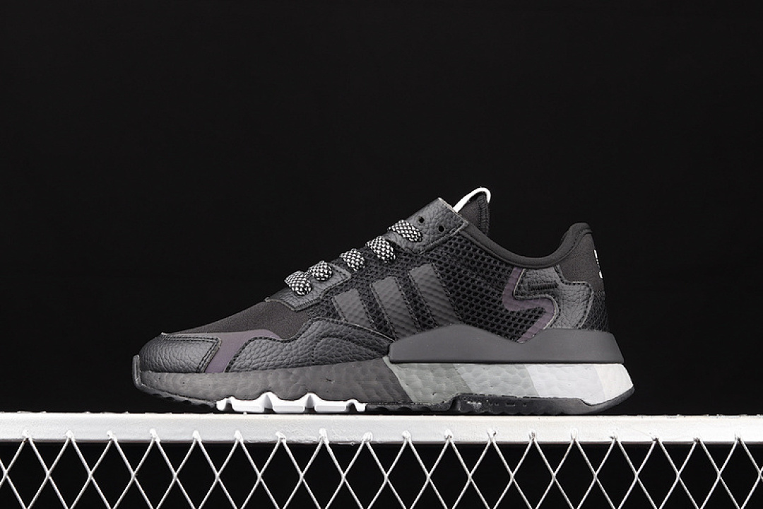 Unbranded [H01717]-[NITE JOGGER SHOES CORE BLACK/CORE BLACK/CLOUD WHITE]-[WOMAN:36-39]-[MAN:40-45], photo 1