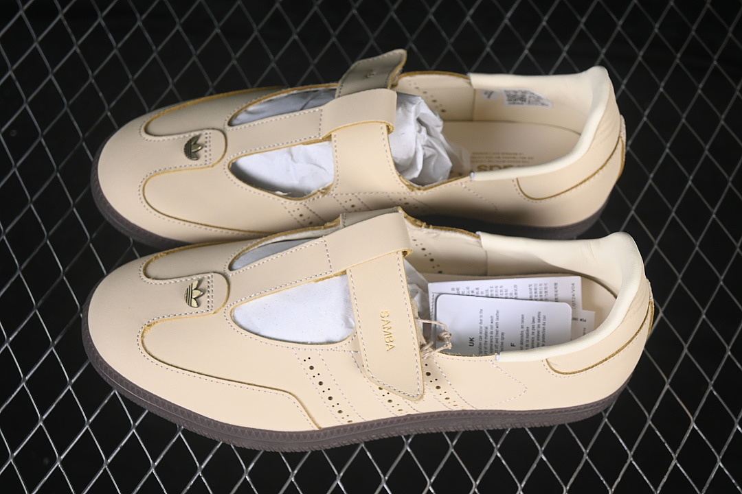 Adidas [KJ3969]-[SAMBA JANE MARY LAZY LIFE SHOES LIGHT WHEAT/WHEAT]-[WOMAN:36-39]-[MAN:40-41] - Image 10
