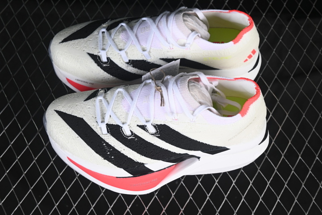 Adidas [JR2597]-[PRIME X 3.0 STRUNG COMFORTABLE SHOES RED/WHITE/BLACK]-[WOMAN:36-39]-[MAN:40-45] - Image 10