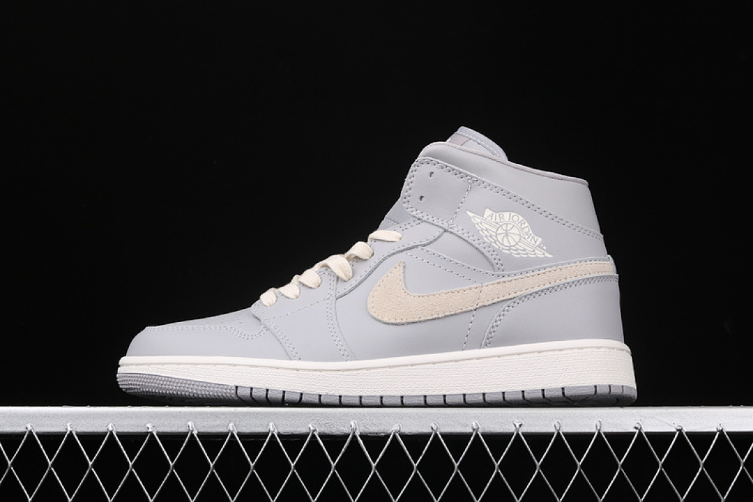 Jordan [CD7240-002]-[AIR JORDAN 1 MID ATMOSPHERE GREY/PALE IVORY]-[WOMAN:36-39]-[MAN:40-46], photo 1
