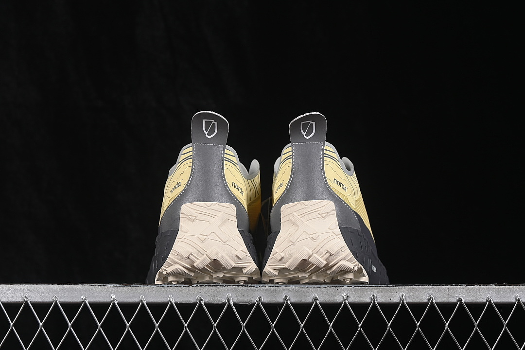 Norda [001 DYNEEMA COMFORTABLE ANTI SLIP CASUAL RUNNING SHOES YELLOW/BLACK]-[WOMAN:36-39]-[MAN:40-45] - Image 14