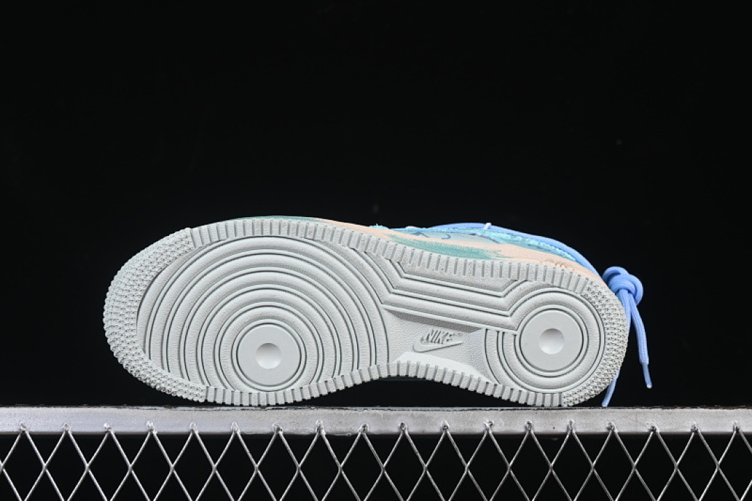 Nike [KS6968-777]-[AIR FORCE 1 07 LOW BLUE/WHITE]-[WOMAN:36-39]-[MAN:40-45] - Image 15