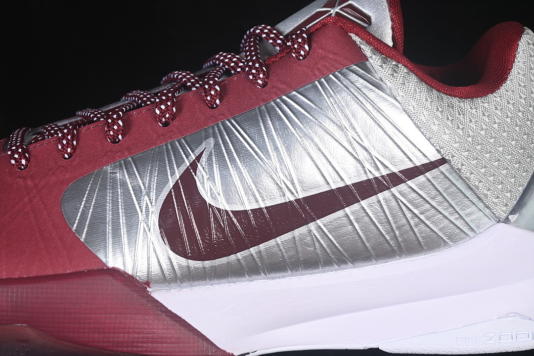 Nike [IM0557-001]-[KOBE 5 PROTRO METALLIC SILVER/TEAM RED/WHITE]-[WOMAN:39]-[MAN:40-47.5] - Image 8