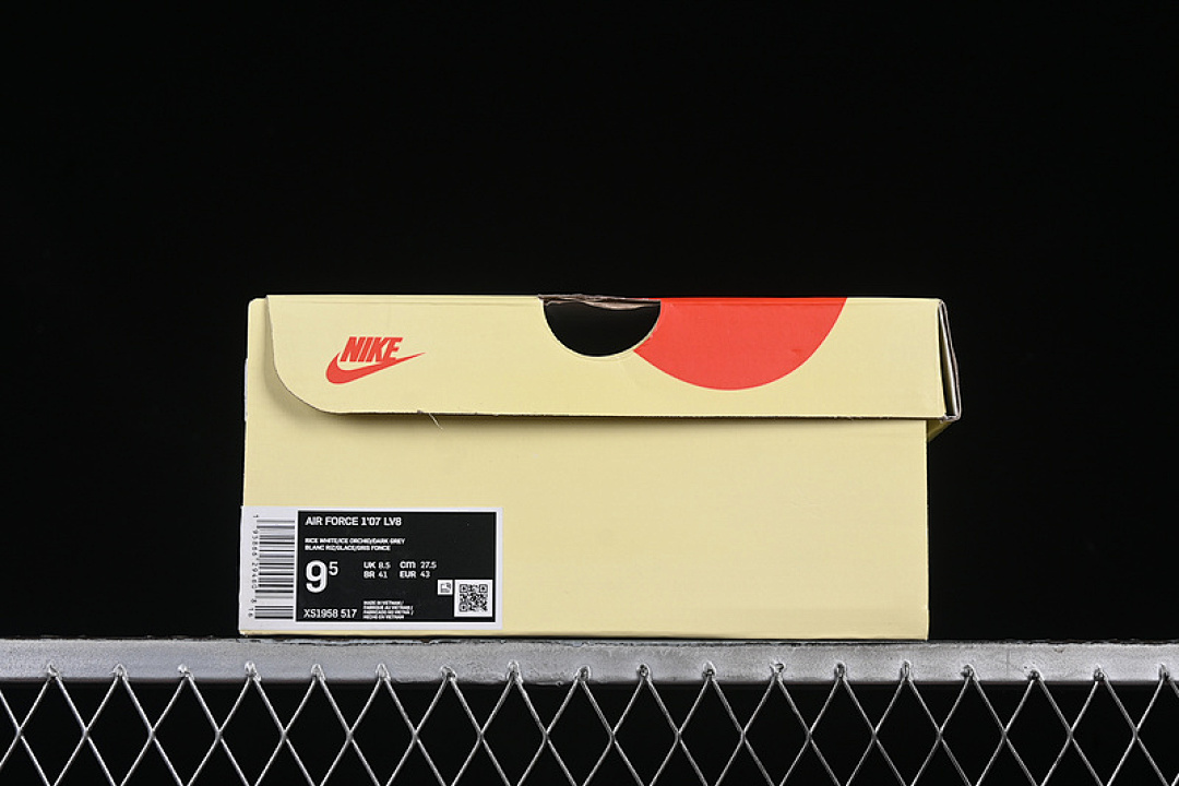 Nike [XS1958-517]-[AIR FORCE 1 07 LOW WHITE/GREY/BLUE]-[WOMAN:36-39]-[MAN:40-45] - Image 12