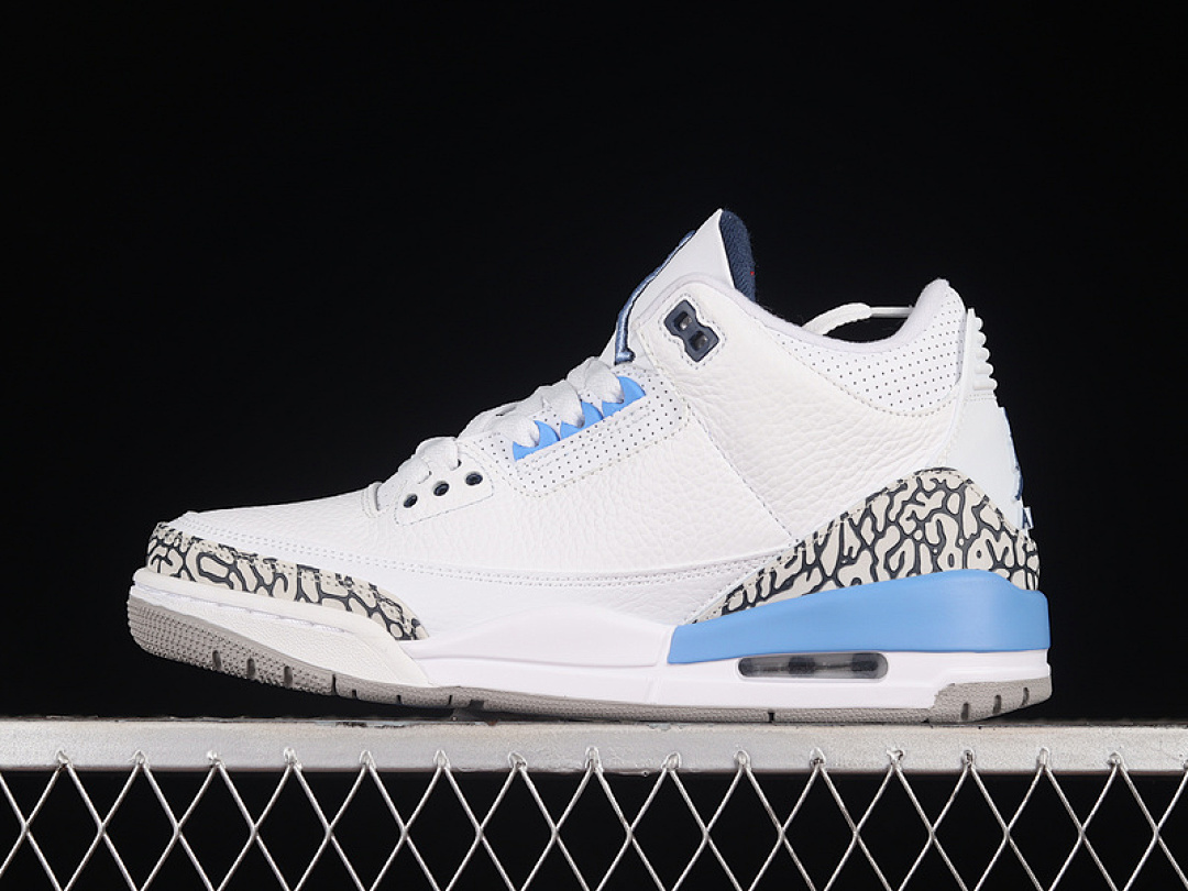 Jordan [CT8532-104]-[AIR JORDAN 3 RETRO UNC WHITE/VALOR BLUE/TECH GREY]-[MAN:40-47.5], photo 1