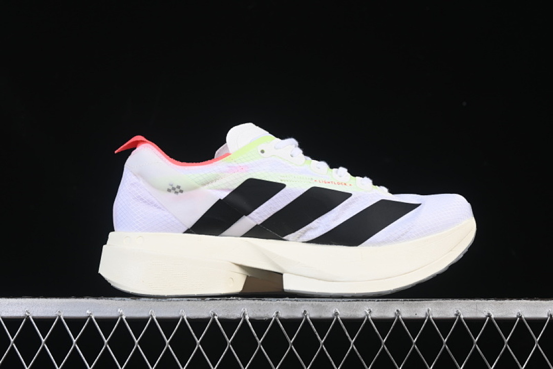 Adidas [JR1094]-[ADIOS 4 M LIGHTWEIGHT RUNNING SHOES WHITE/BLACK]-[WOMAN:36-39]-[MAN:40-46] - Image 15