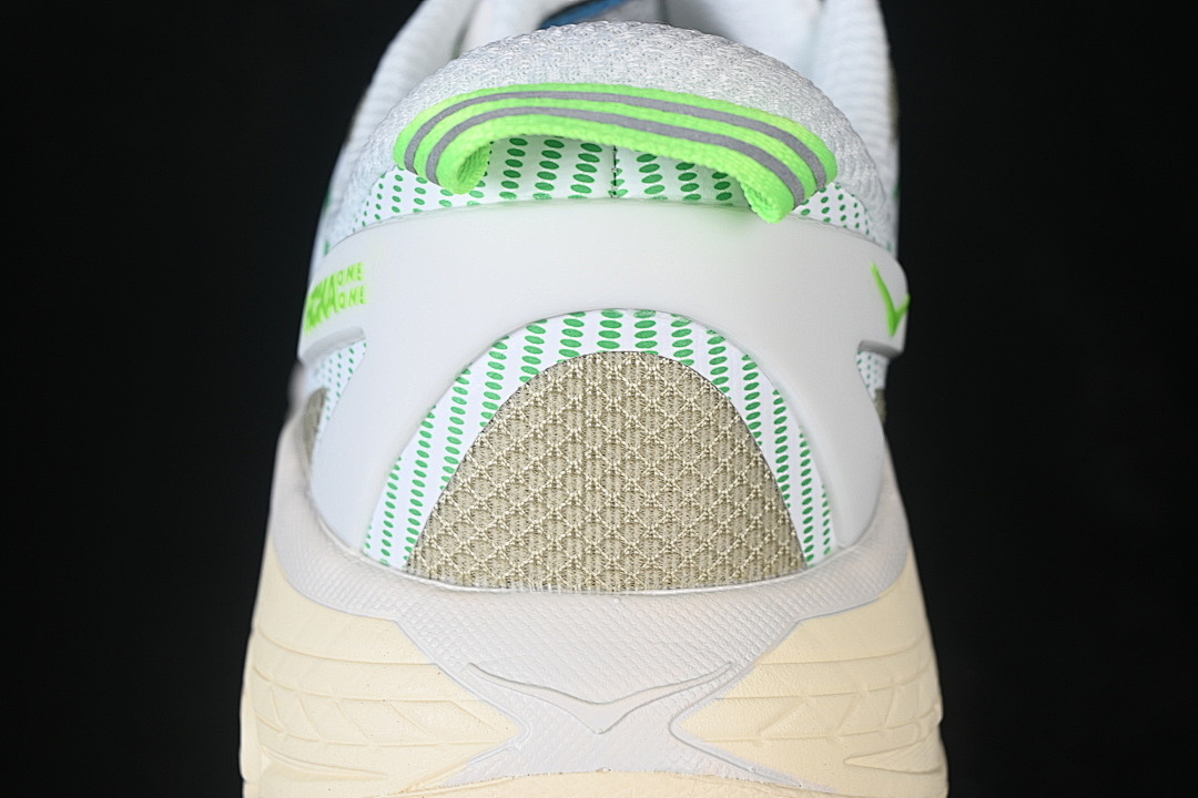 Hoka [1126851-WTFR]-[HOKA ONE RUNNING SHOES WHITE/FRESH CUT GRASS]-[WOMAN:36-39]-[MAN:40-46] - Image 7