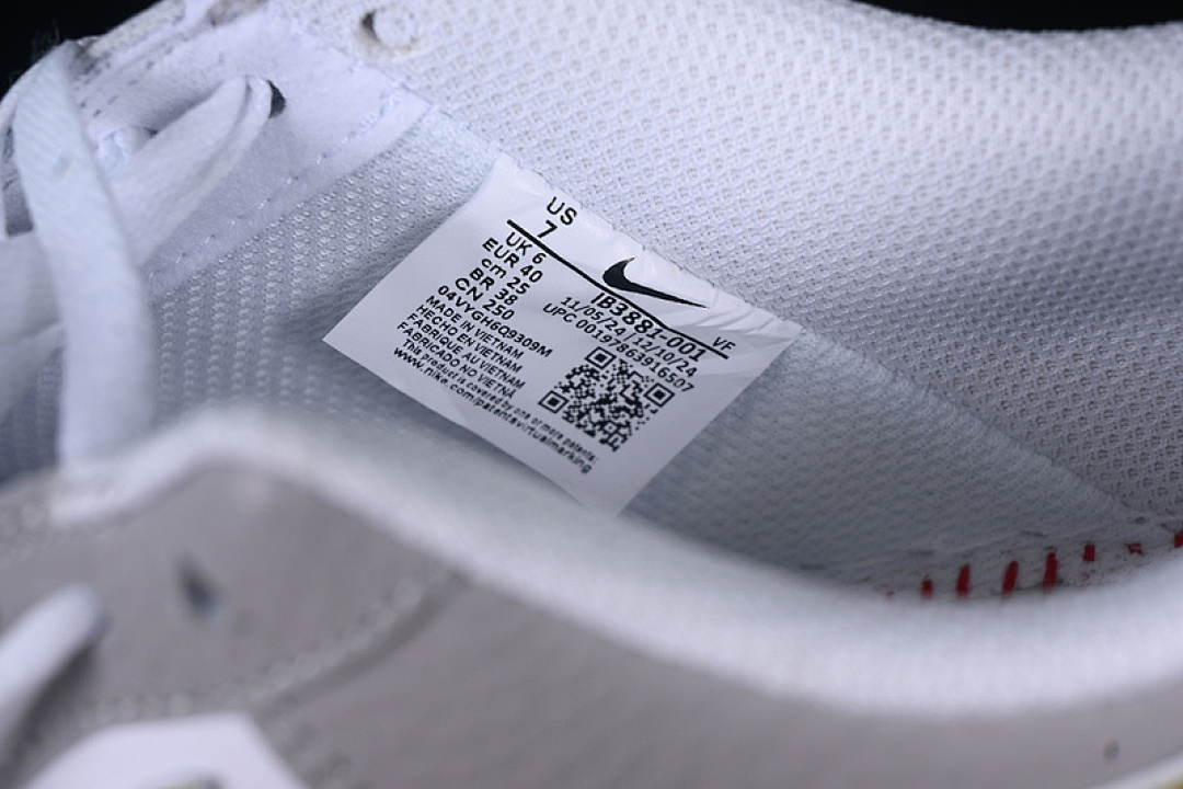 Nike [IB3881-001]-[AIR FORCE 1 07 LOW WHITE/GREY/GREEN]-[WOMAN:36-39]-[MAN:40-45] - Image 6