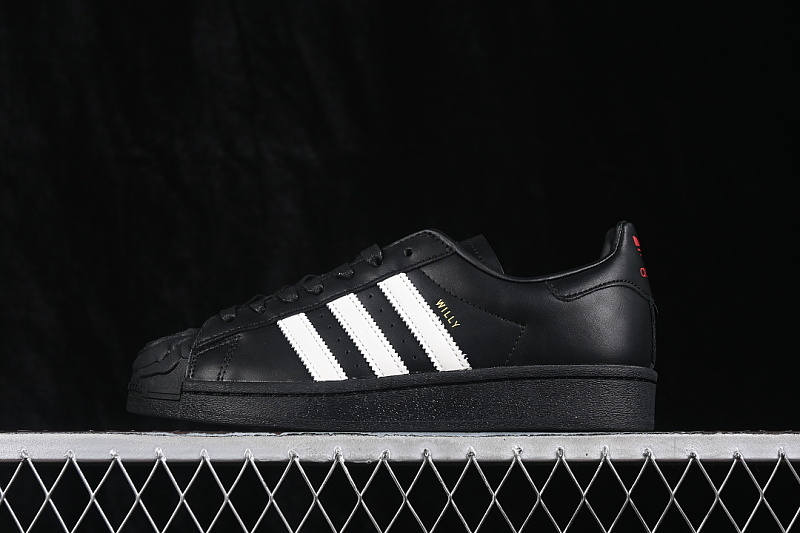 Adidas SUPERSTAR II SHELL TOE CASUAL SNEAKERS BLACK/WHITE · KI5156, photo 1
