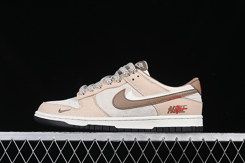 Nike SB DUNK LOW WHITE/GREY/BROWN · DJ2024-071, photo 1