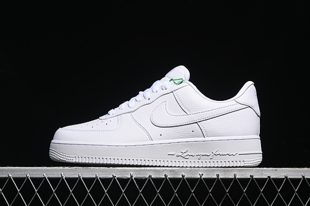 Nike [FV9918-100]-[AIR FORCE 1 07 LOW WHITE/WHITE/COBALT TINT/WHITE]-[WOMAN:36-39]-[MAN:40-45], photo 1