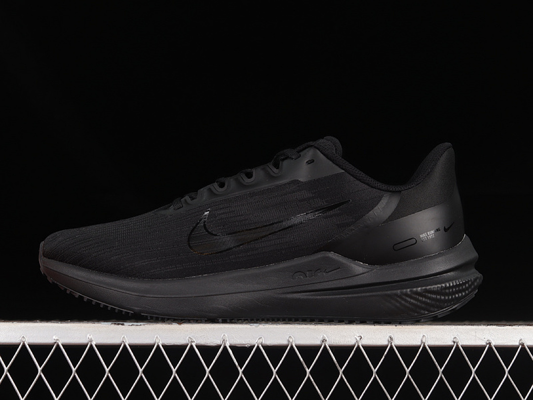 Unbranded [DD6203-002]-[AIR WINFLO 9 BLACK/DARK SMOKE GREY]-[MAN:39-46], photo 1