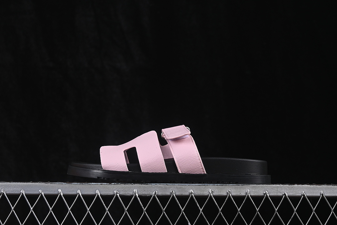 Chanel [FLAT BOTTOMED ONE SHOULDER SLIPPERS CERAMIC PINK/PINK]-[WOMAN:35-39]-[MAN:40-42], photo 1