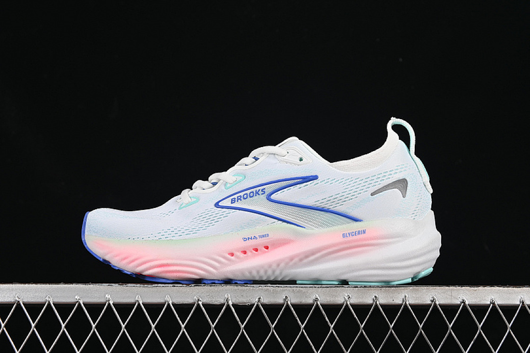 Unbranded [1204341D110]-[BROOKS GLYCERIN 22 WHITE/BLUE]-[WOMAN:36-39]-[MAN:40-46], photo 1