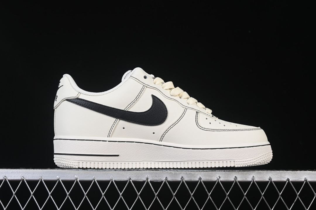 Nike [ZH0316-093]-[AIR FORCE 1 07 LOW WHITE/BLACK/YELLOW]-[WOMAN:36-39]-[MAN:40-45] - Image 16