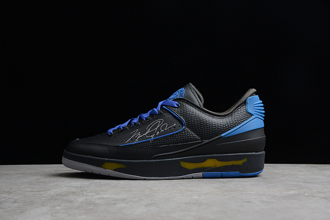 Off-White [DJ4375-004]-[OW X AIR JORDAN 2 RETRO LOW SP BLACK/VARSITY ROYAL]-[MAN:40-46], photo 1