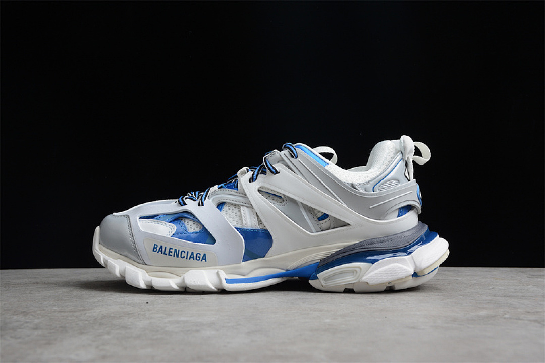 Balenciaga TRACK 3.0 SNEAKERS GREY/BLUE/WHITE · 542023-W2FS9-9051, photo 1