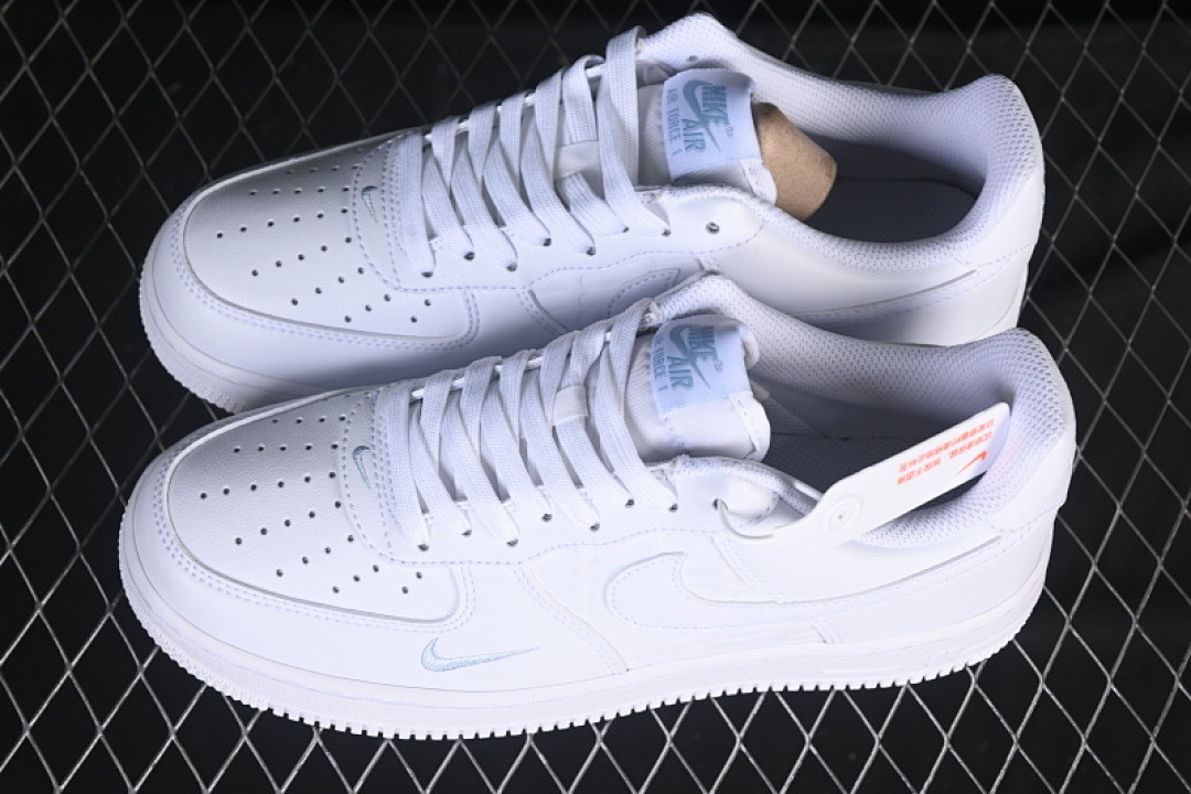 Nike [IH4475-100]-[AIR FORCE 1 07 LOW WHITE/BLUE]-[WOMAN:36-39]-[MAN:40-45] - Image 11