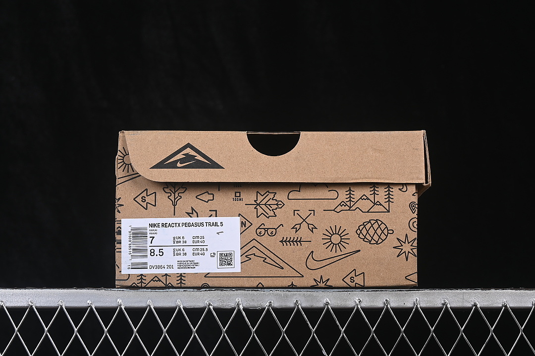 Nike [DV3864-201]-[REACTX PEGASUS TRAIL 5 RUNNING SHOES WHITE/BEIGE]-[WOMAN:39]-[MAN:40-45] - Image 11