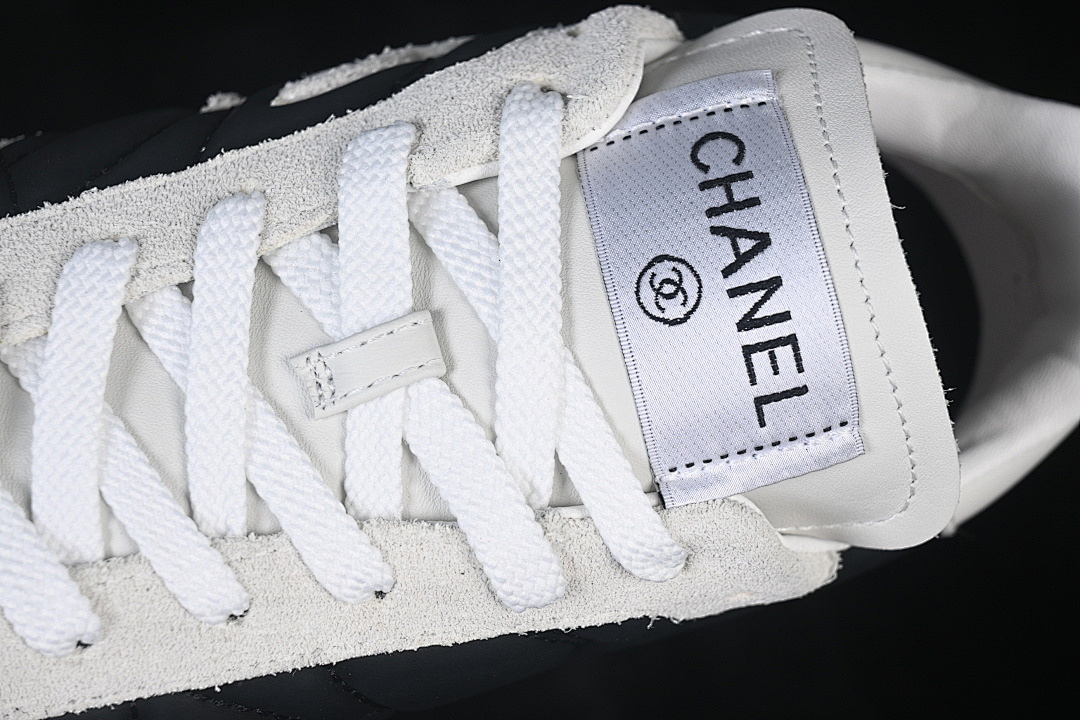 Chanel [G40179]-[SNEAKERS 26S SINGLE ITEM DE XUN SHOES BLACK/WHITE]-[WOMAN:35-39]-[MAN:40] - Image 8