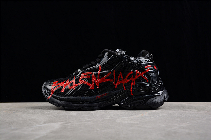 Kith Balenciaga RUNNER KITH FOUR.COLOR BLACK/BLACK/RED · W3RB10102, photo 1