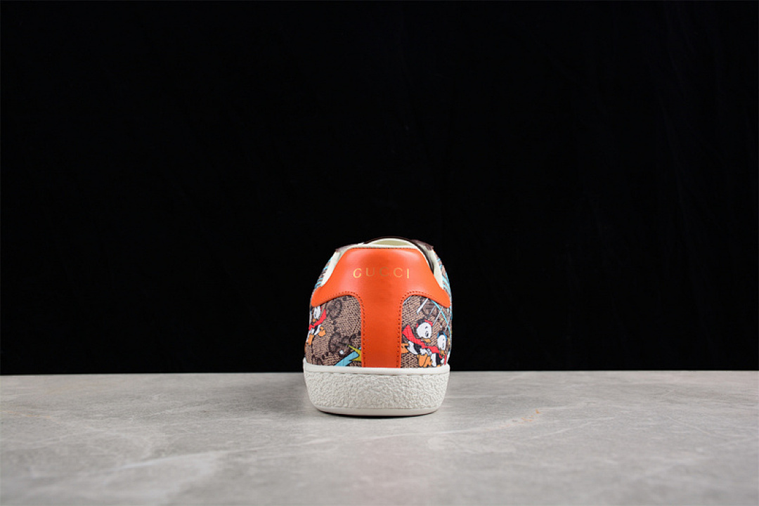 Gucci [GU*CCI ACE LOW CASUAL BOARD SHOES MULTI-COLOR/BROWN/ORANGE]-[WOMAN:35-44] - Image 10