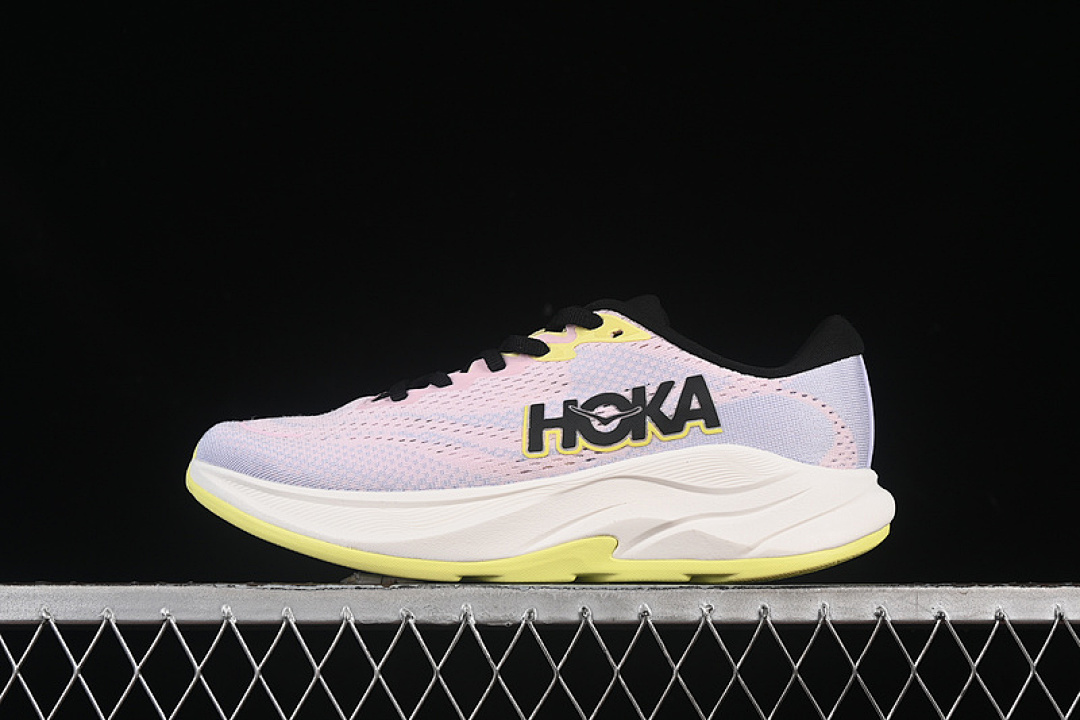 On Running On Running [1155131 CTNS]-[HOKA ONE RINCON 4 PINK/BLACK/YELLOW]-[WOMAN:36-39]-[MAN:40-46], photo 1