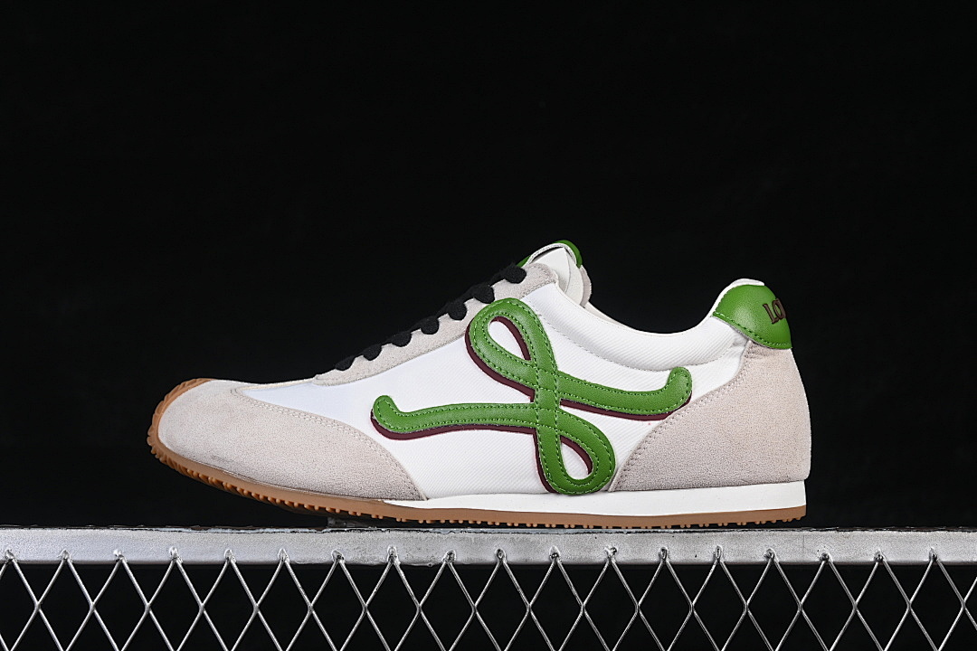 [LOW-CUT CASUAL SPORTS SHOES WHITE/GREY/GREEN]-[WOMAN:35-39]-[MAN:40-44], photo 1