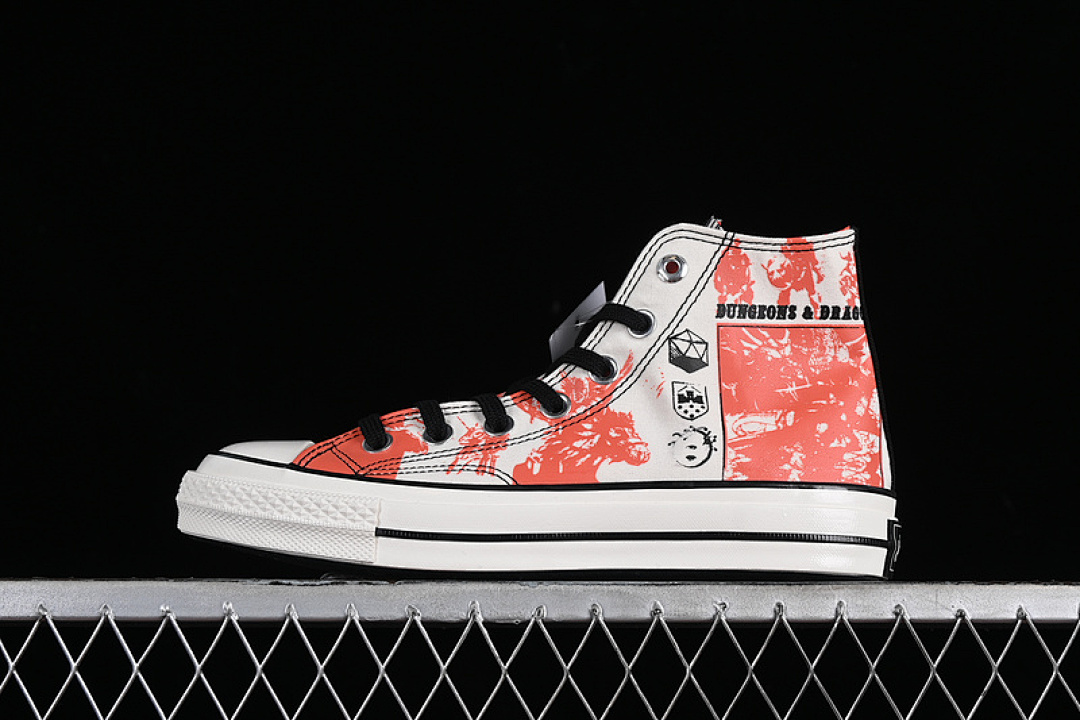 Converse [A09883C]-[DUNGEONS & DRAGONS X CHUCK TAYLOR ALL STAR HIGH EGRET/BLACK/MULTI-COLOR]-[35-44], photo 1