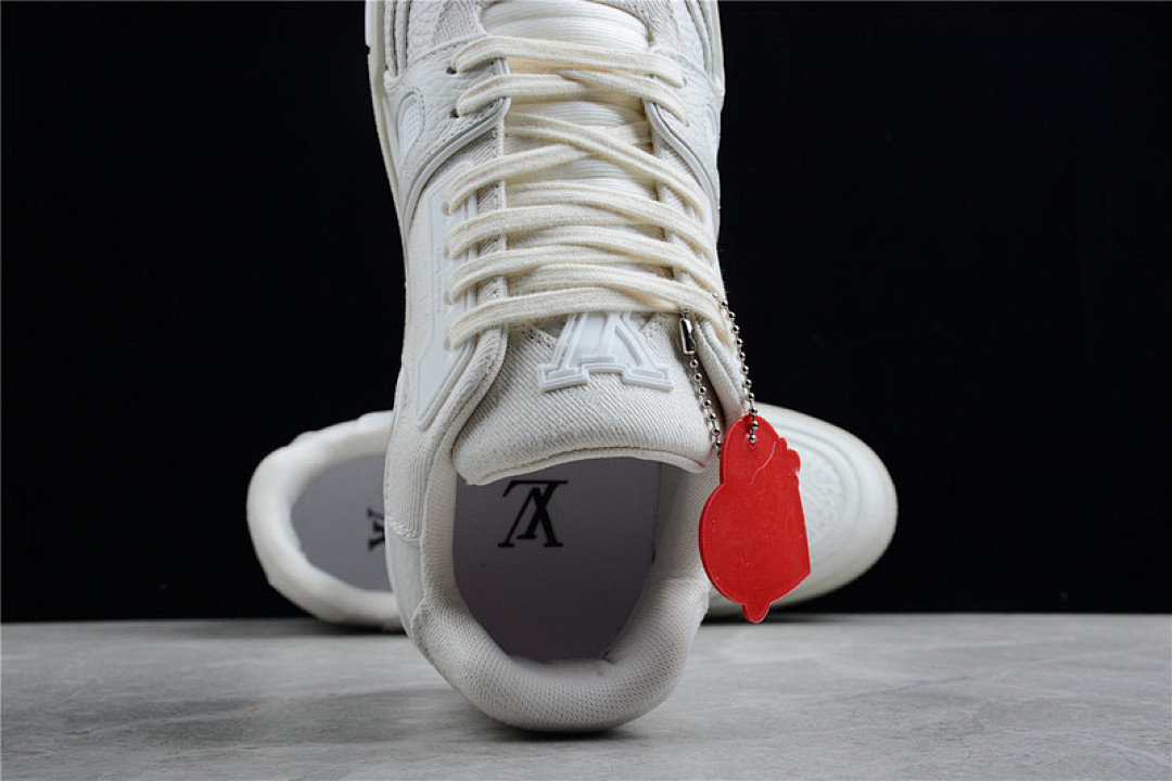 Louis Vuitton [L*V TRAIL SNEAKERS BEIGE/BEIGE/WHITE]-[MAN:38-45] - Image 12