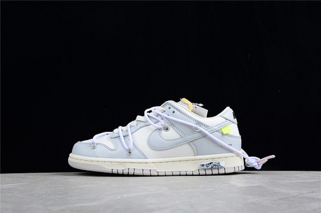 Off-White [DM1602-123]-[OFF-WHITE X DUNK LOW LOT 49 OF 50 SAIL/NEUTRAL GREY/WHITE]-[UNSIEX:36-47.5], photo 1