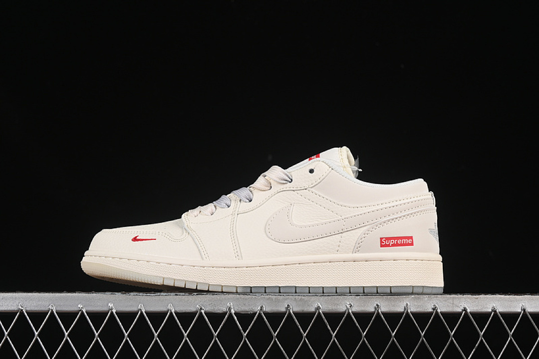 Jordan AIR Jordan 1 LOW SUPREME OFF WHITE/GREY · XX3168-175, photo 1