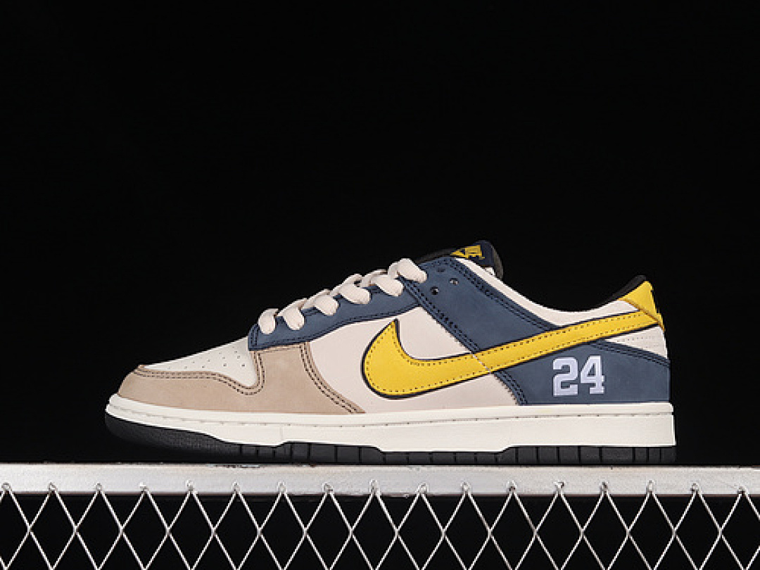 Nike SB DUNK LOW KOBE GREY/BLUE/YELLOW/WHITE · LF2428-003, photo 1