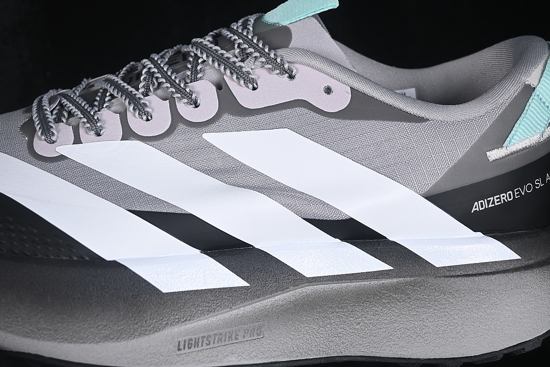 Adidas [KK2682]-[ADIZERO EVO SL ATR GREY TWO/HALO BLUE/HALO MINT]-[WOMAN:36-39]-[MAN:40-45] - Image 8