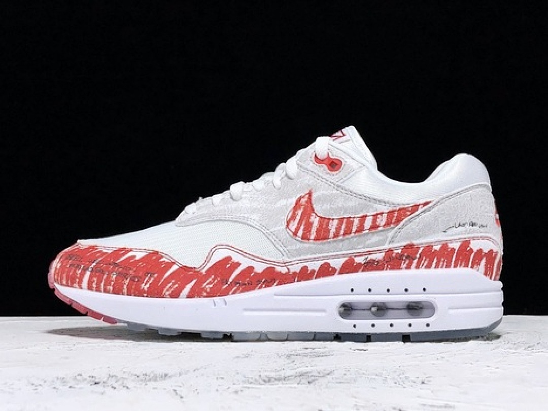 Unbranded [CJ4286-101]-[H12 AIR MAX 1 TINKER SKETCH TO SHELF WHITE/RED-BLACK/GREY]-[MAN:39-46], photo 1